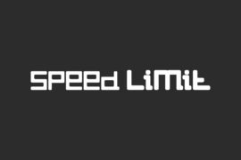 Speed Limit Demo Font Family