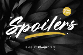 Spoilers Font Family