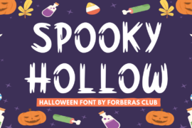 Spooky Hollow Font