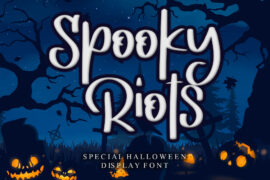Spooky Riots – Personal Use Font