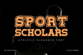 Sport Scholars Font Family