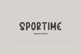 SPORTIME Font