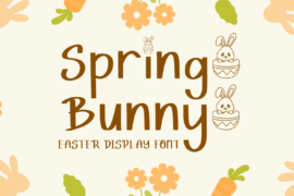 Spring Bunny Font