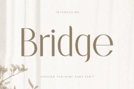 SS Bridge Font
