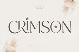 SS CRIMSON Font