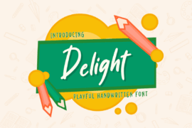 SS Delight Font
