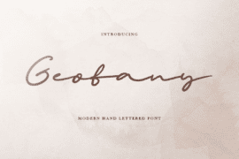 SS Geofany Font