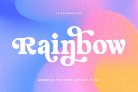 SS Rainbow Font