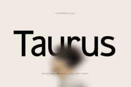 SS Taurus Font