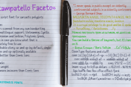 Stampatello Faceto Font