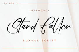 Stand Fallen Font
