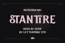 Stantire Demo Font
