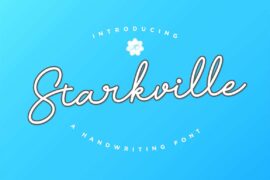 Starkville Font