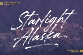 Starlight Alaska Font