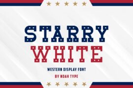 Starry White Demo Font Family