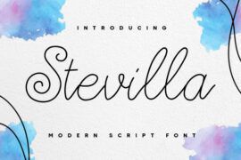 Stevilla Font
