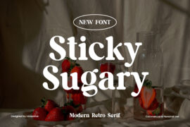 Sticky Sugary Font