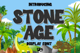 Stone Age Font