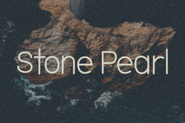 Stone Pearl Font