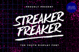 StreakerFreaker Font