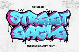 Street Eagle Graffiti Font