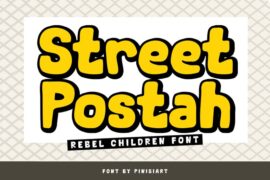 Street-Postah Font