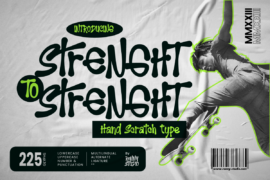 Strenght To Strenght Font