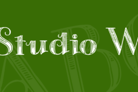 Studio W Font