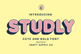 Studly Free Font Family