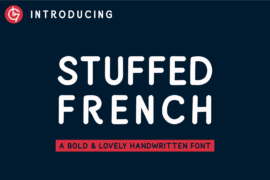 Stuffed French Font
