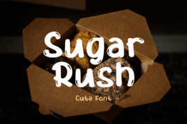 Sugar Rush Font