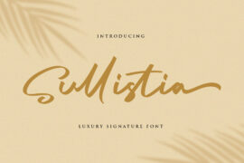 Sullistia Font