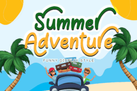 Summer Adventure Demo Font