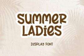 Summer Ladies – Personal Use Font