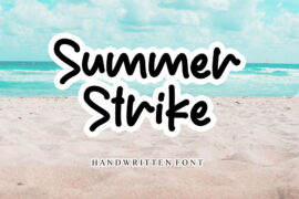 Summer Strike Font