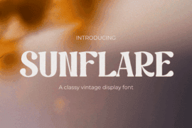 Sunflare Font