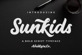 Sunkids Demo Font