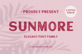 Sunmore Slant Free Font