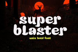 Super Blaster Font