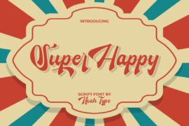 Super Happy Demo Font