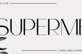 Superme Font