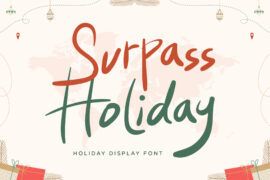 Surpass Holiday Font