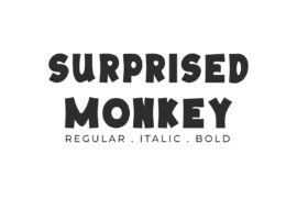 Surprisedmonkey Font Family