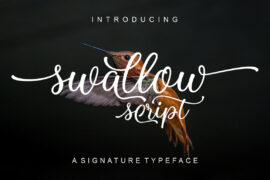 Swallow Script Font