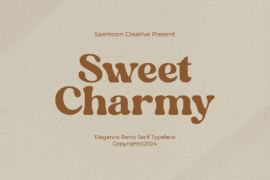 Sweet Charmy Font
