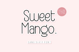Sweet Mango – Personal Use Font