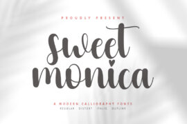 Sweet Monica Font Family