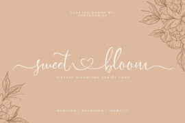 sweetbloomDemo Font