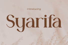 Syarifa Font