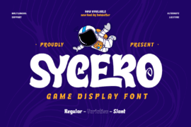 SYCERO Trial Font